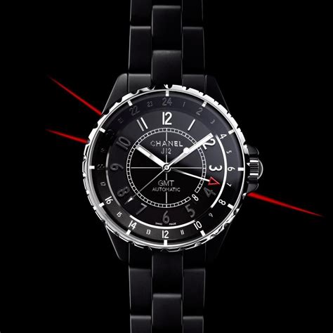 chanel j12 gmt matte black price|Chanel j12.